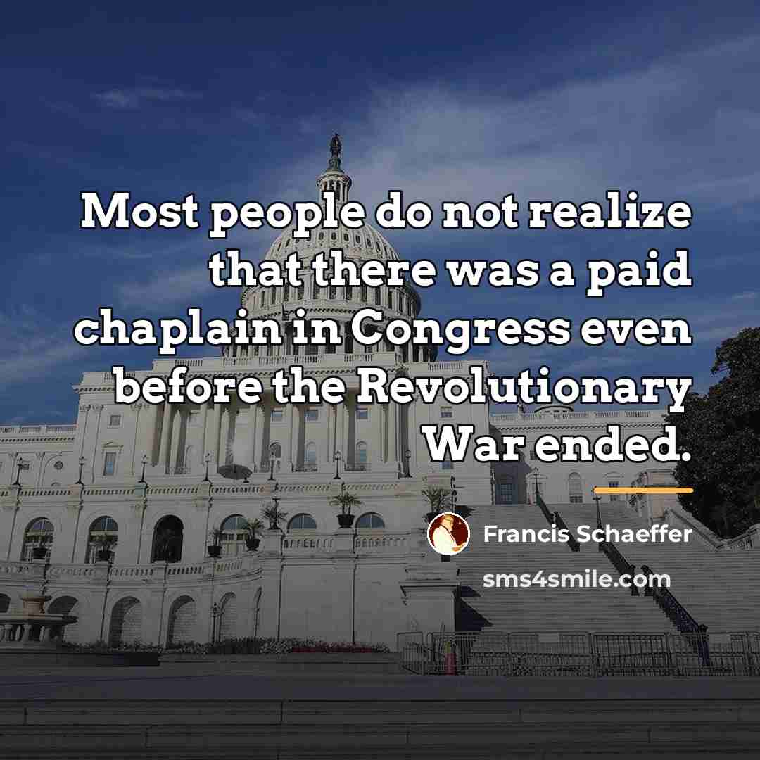 “Most people do not realize that there was a paid…” quote by Francis Schaeffer