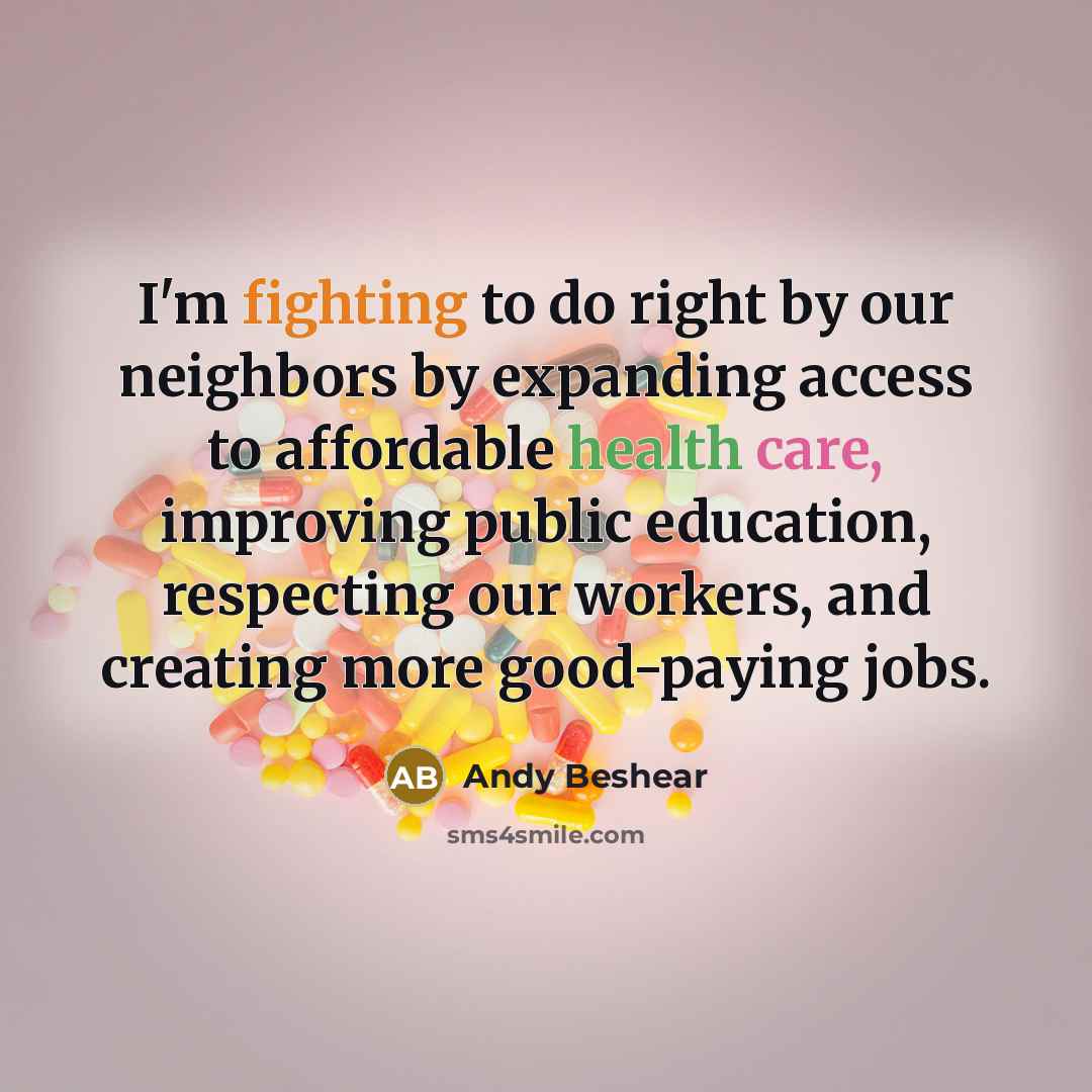 “I'm fighting to do right by our neighbors by expanding…” quote by Andy Beshear