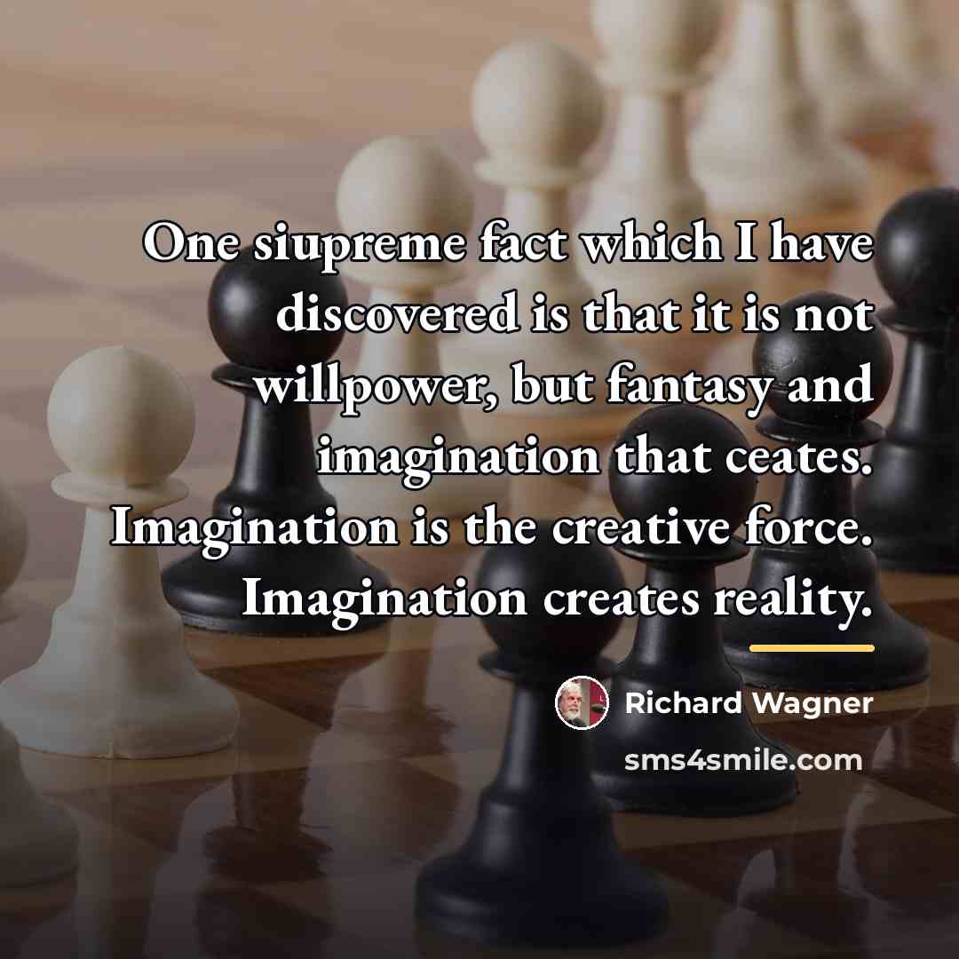 “One siupreme fact which I have discovered is that it…” quote by Richard Wagner