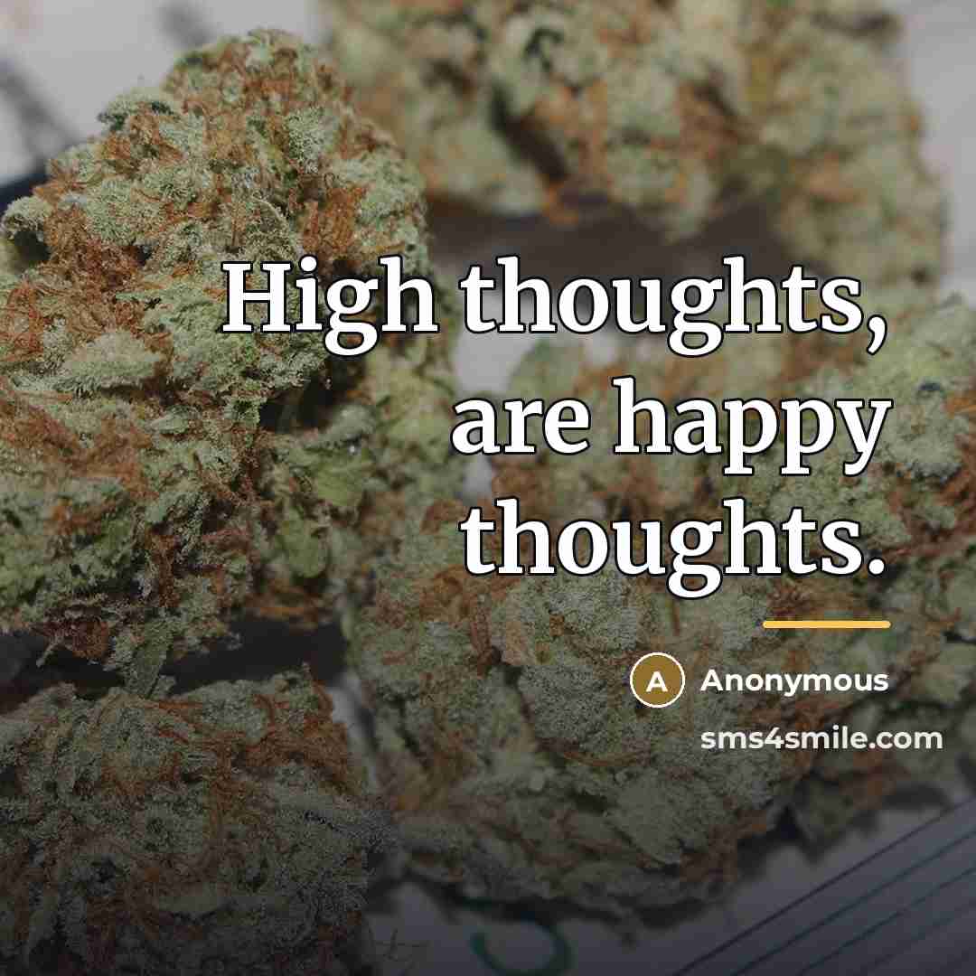 “High thoughts, are happy thoughts.…” quote by Anonymous