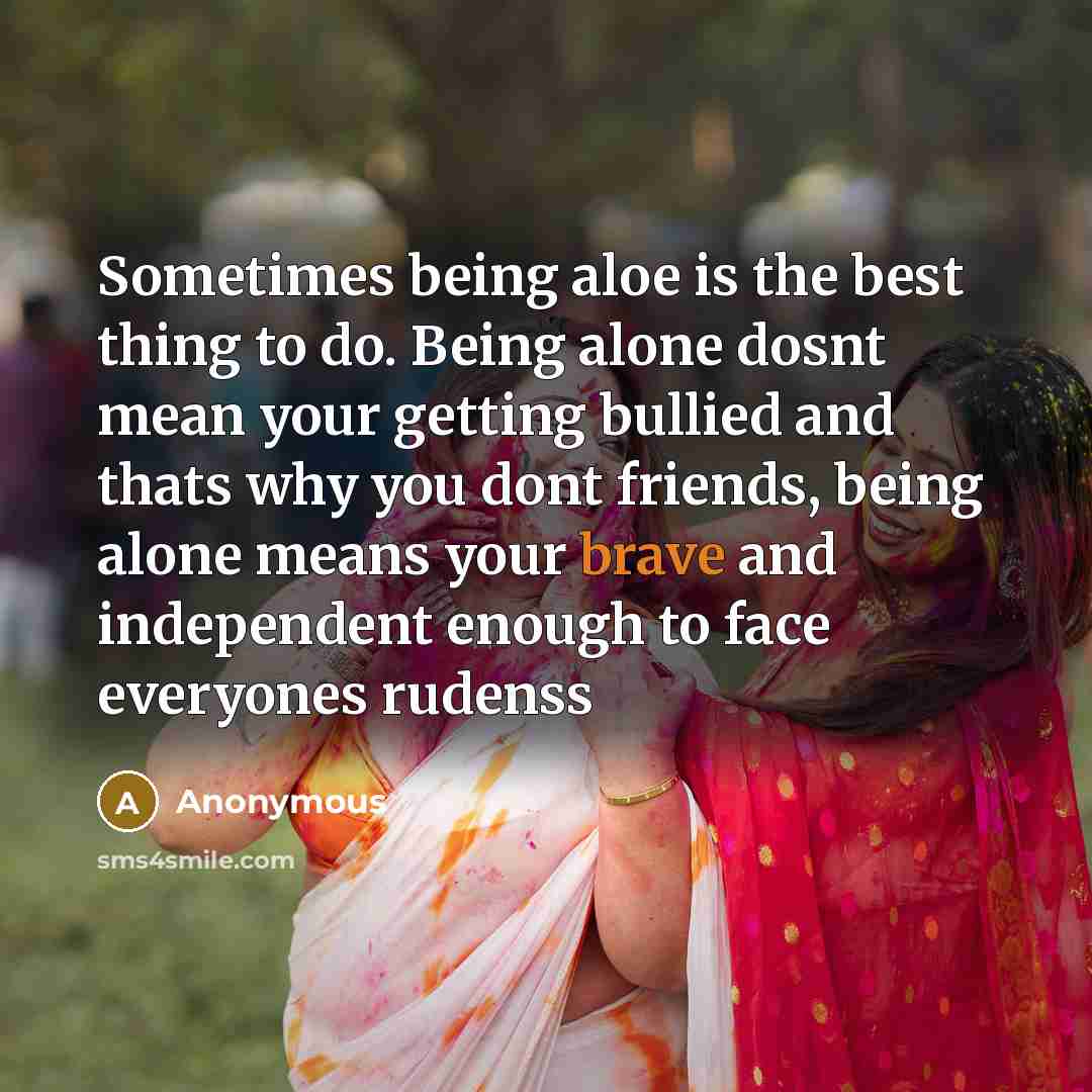 “Sometimes being aloe is the best thing to do. Being…” quote by Anonymous