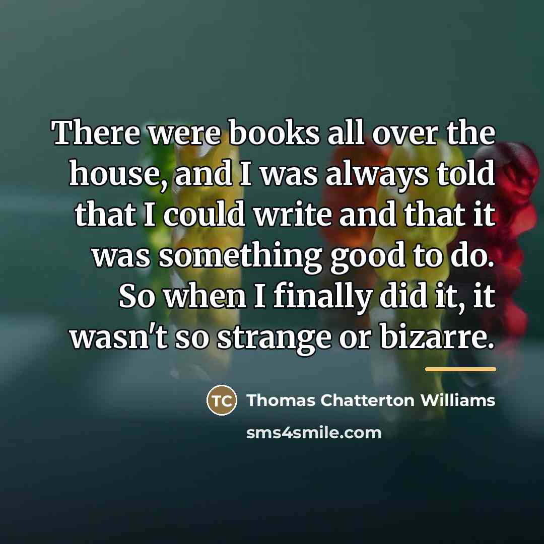 “There were books all over the house, and I was…” quote by Thomas Chatterton Williams