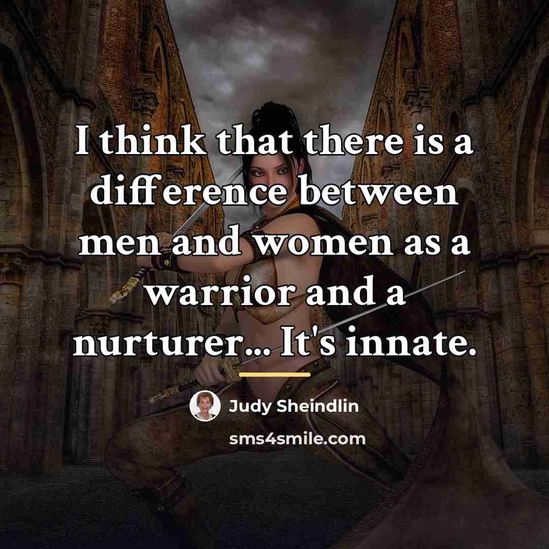 “I think that there is a difference between men and…” quote by Judy Sheindlin