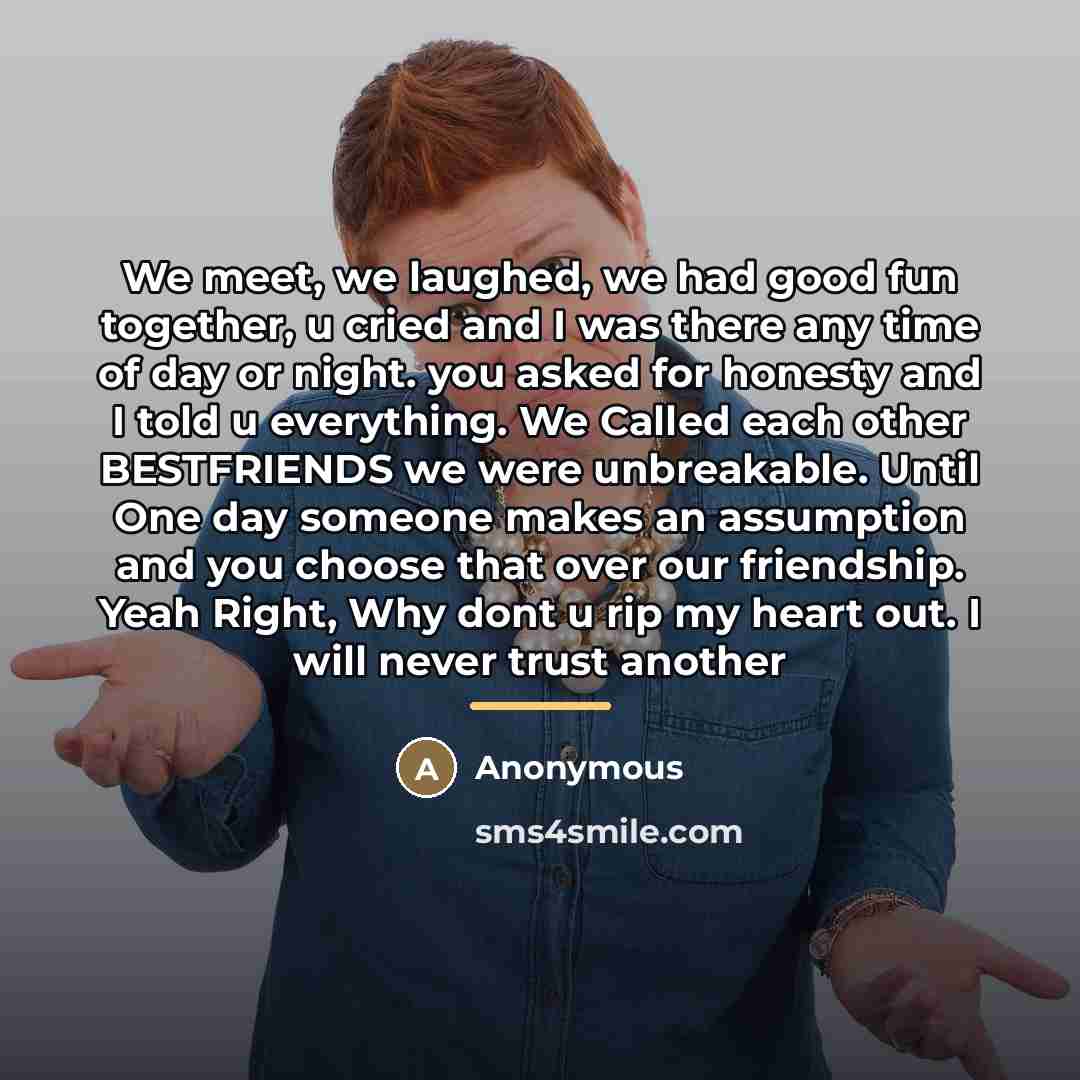 “We meet, we laughed, we had good fun together, u…” quote by Anonymous