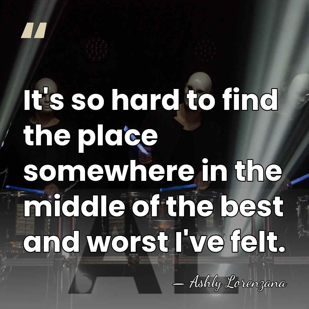 It's so hard to find the place somewhere in the middle of&hellip; - Ashly Lorenzana