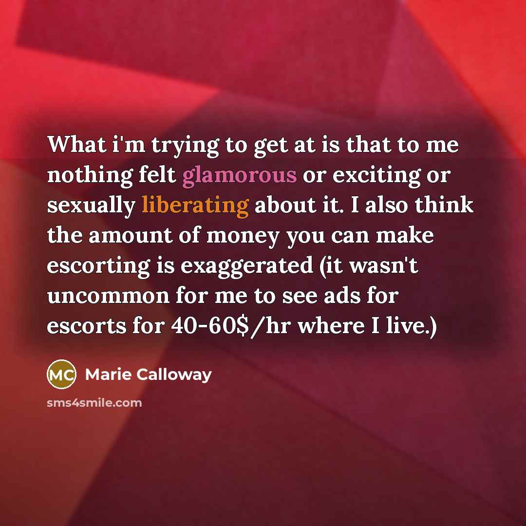 “What i'm trying to get at is that to me…” quote by Marie Calloway
