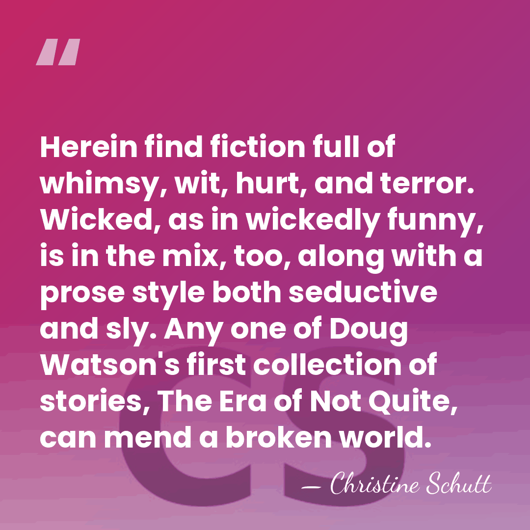 Herein find fiction full of whimsy, wit, hurt, and terror. Wicked, as&hellip; - Christine Schutt