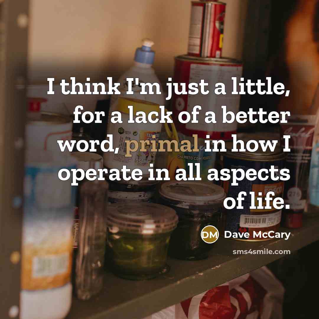 “I think I'm just a little, for a lack of…” quote by Dave McCary
