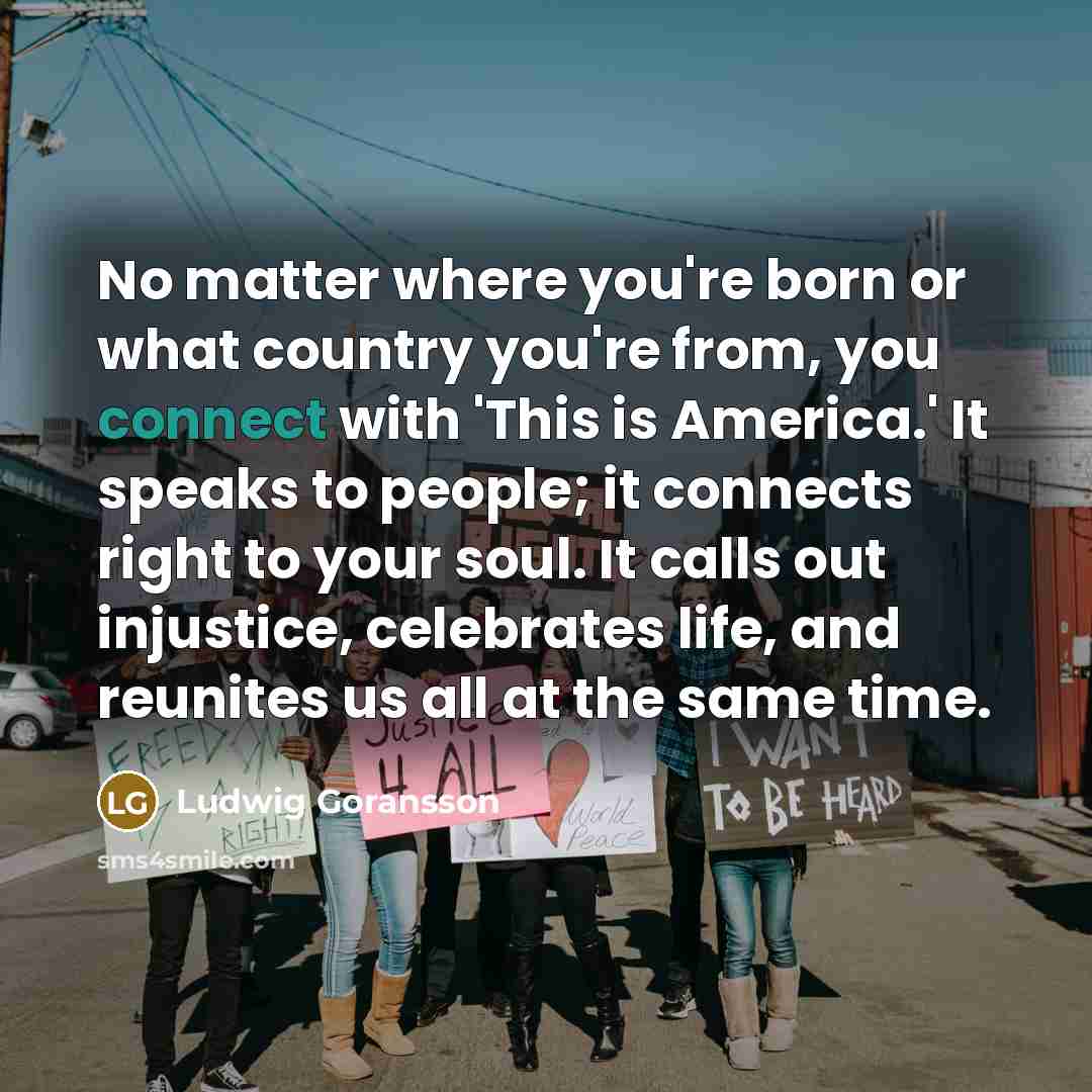 “No matter where you're born or what country you're from,…” quote by Ludwig Goransson