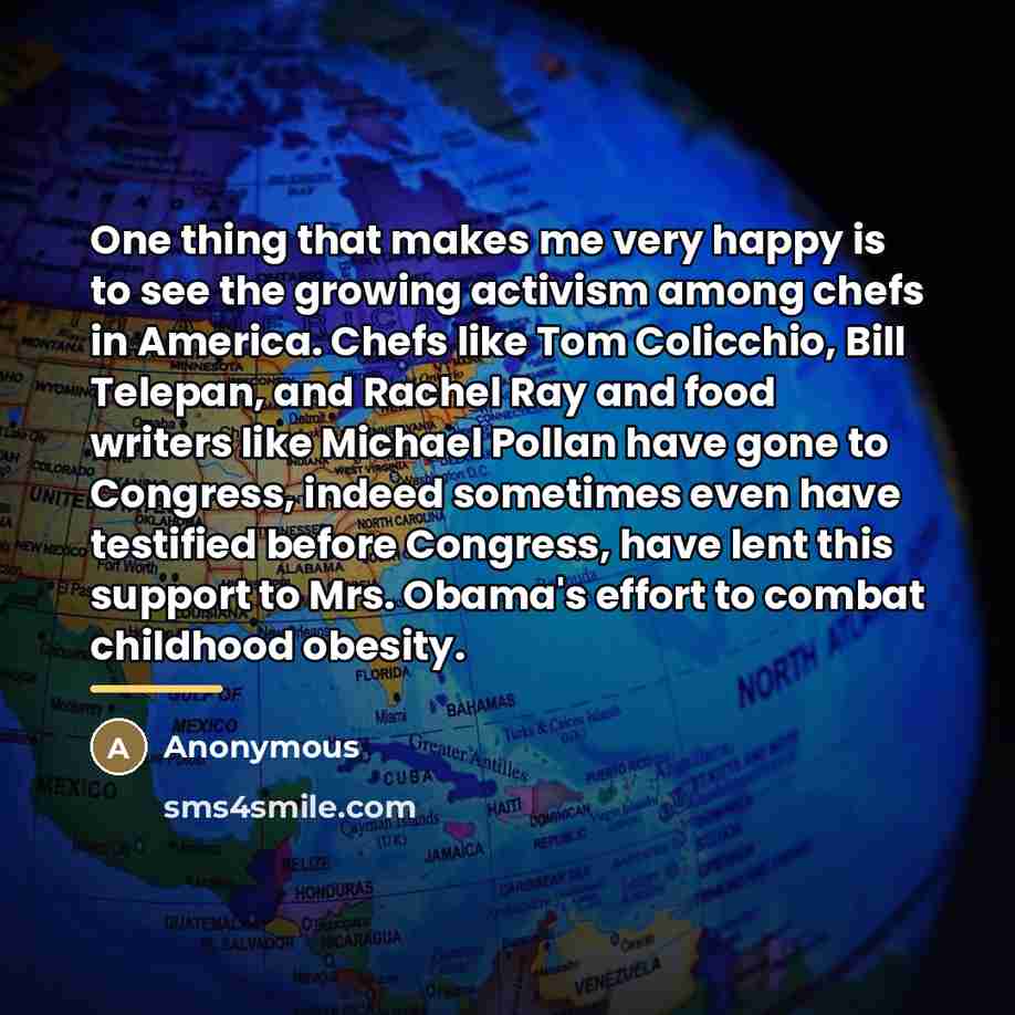 “One thing that makes me very happy is to see…” quote by Anonymous