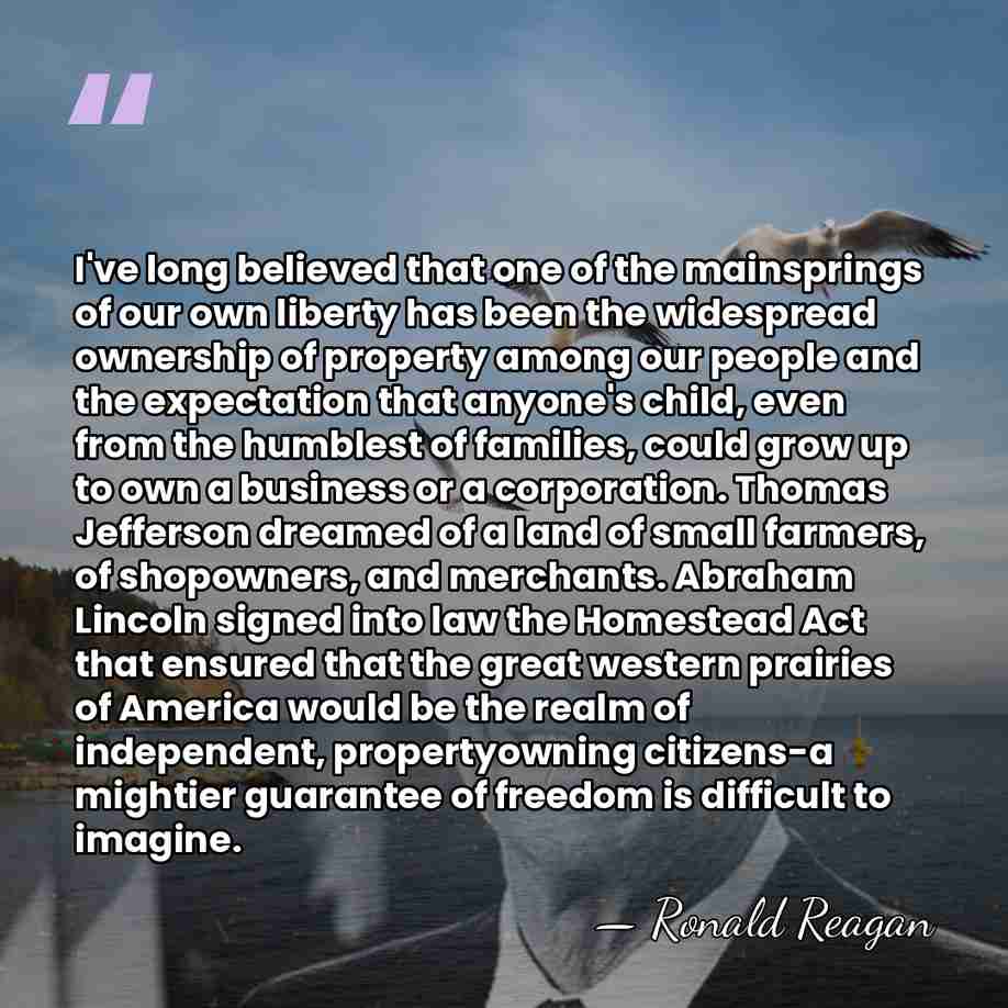 I've long believed that one of the mainsprings of our own liberty&hellip; - Ronald Reagan