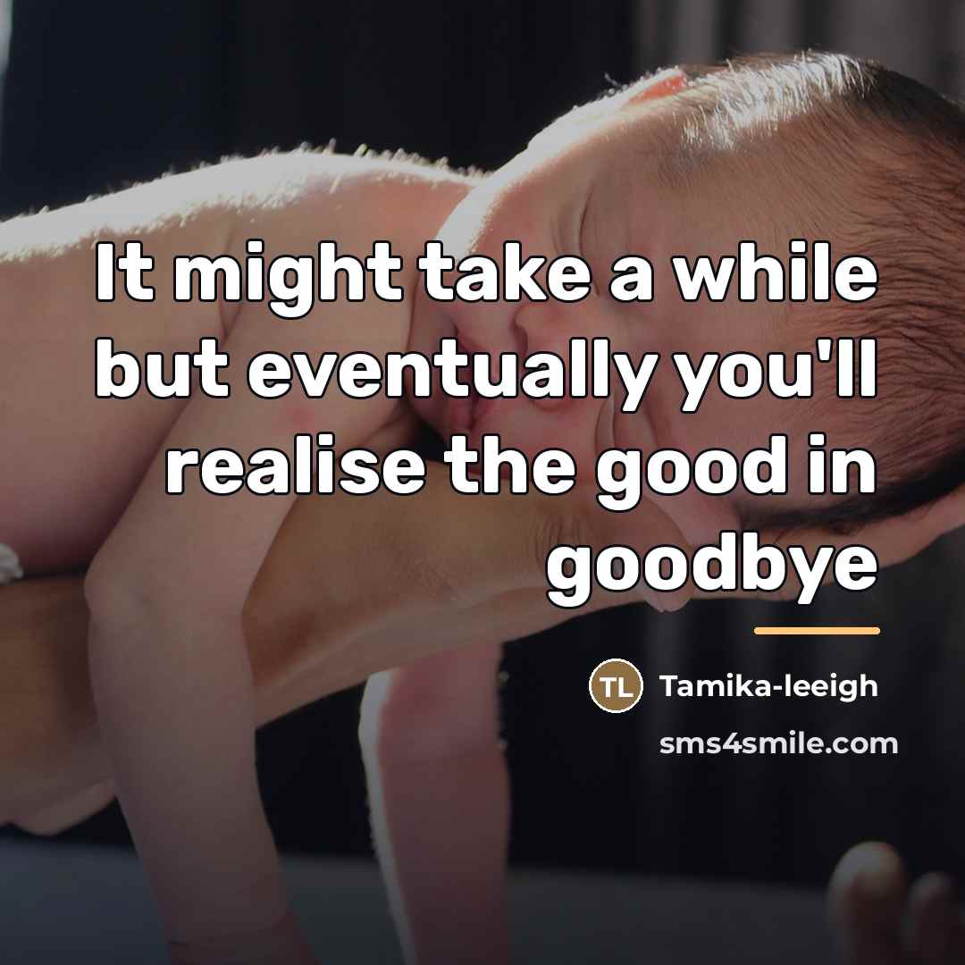 “It might take a while but eventually you'll realise the…” quote by Tamika-leeigh