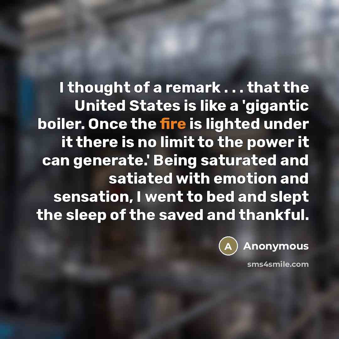 “I thought of a remark . . . that the…” quote by Anonymous