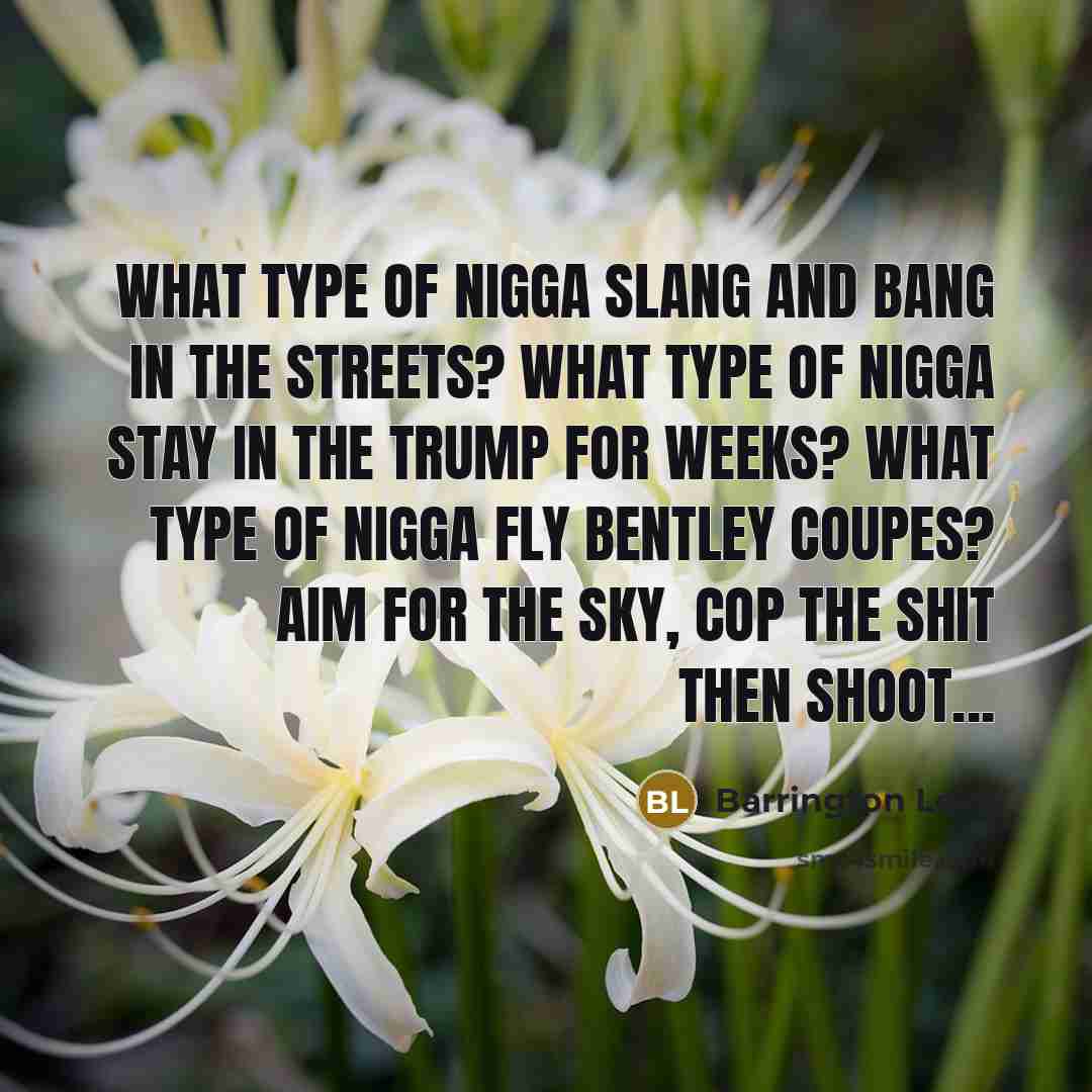 “What type of nigga slang and bang in the streets?…” quote by Barrington Levy