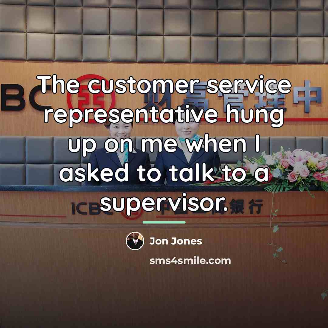 “The customer service representative hung up on me when I…” quote by Jon Jones