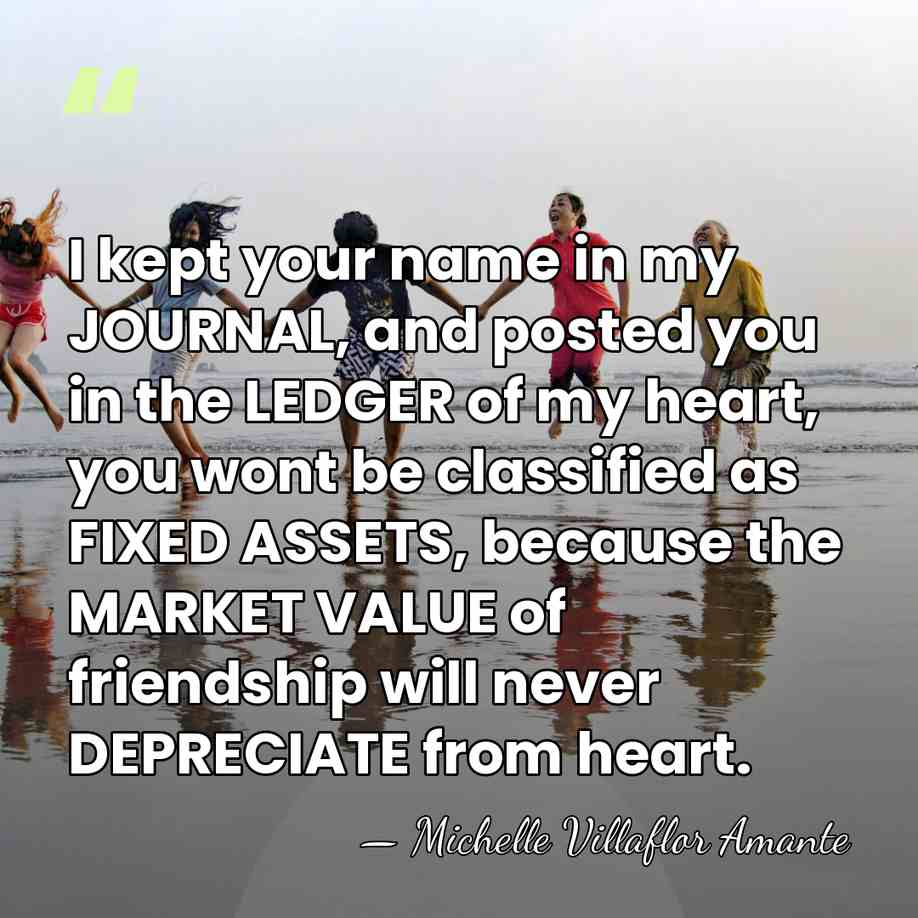 I kept your name in my JOURNAL, and posted you in the&hellip; - Michelle Villaflor Amante
