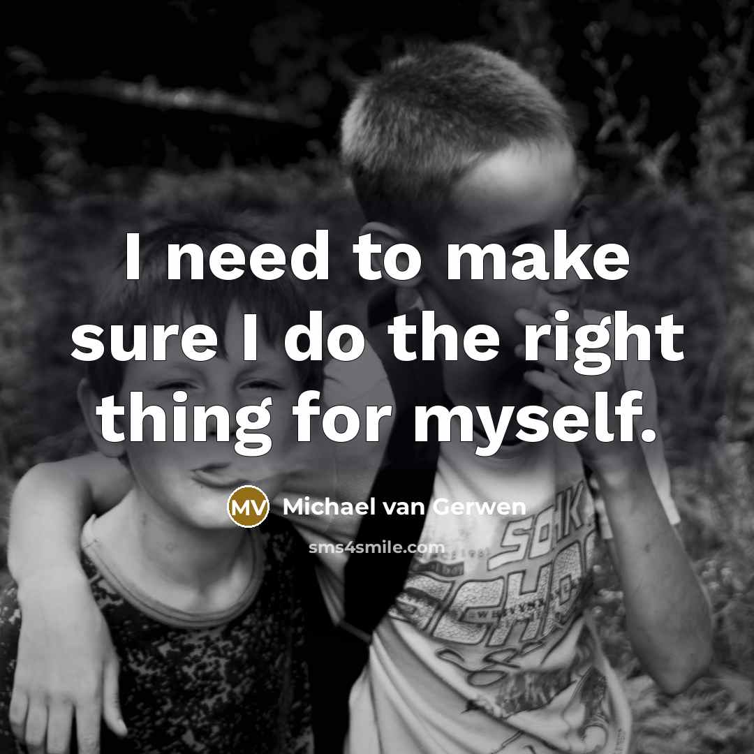 “I need to make sure I do the right thing…” quote by Michael van Gerwen