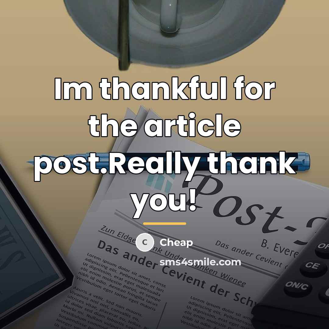 “Im thankful for the article post.Really thank you!…” quote by Cheap