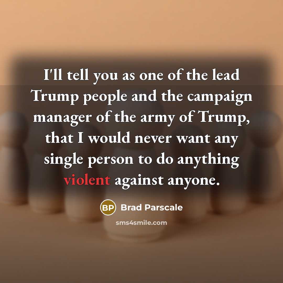 “I'll tell you as one of the lead Trump people…” quote by Brad Parscale