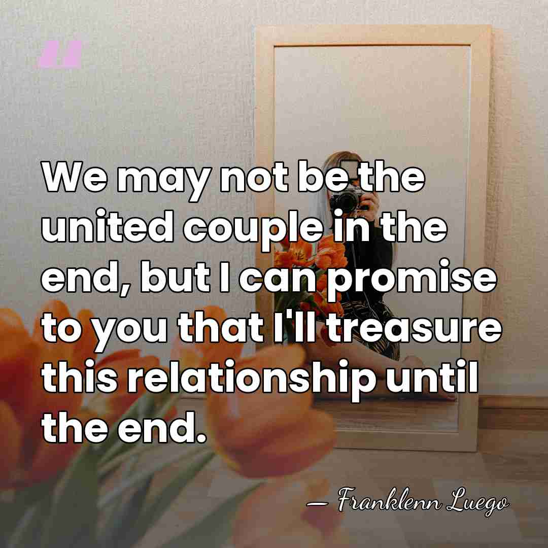 We may not be the united couple in the end, but I&hellip; - Franklenn Luego