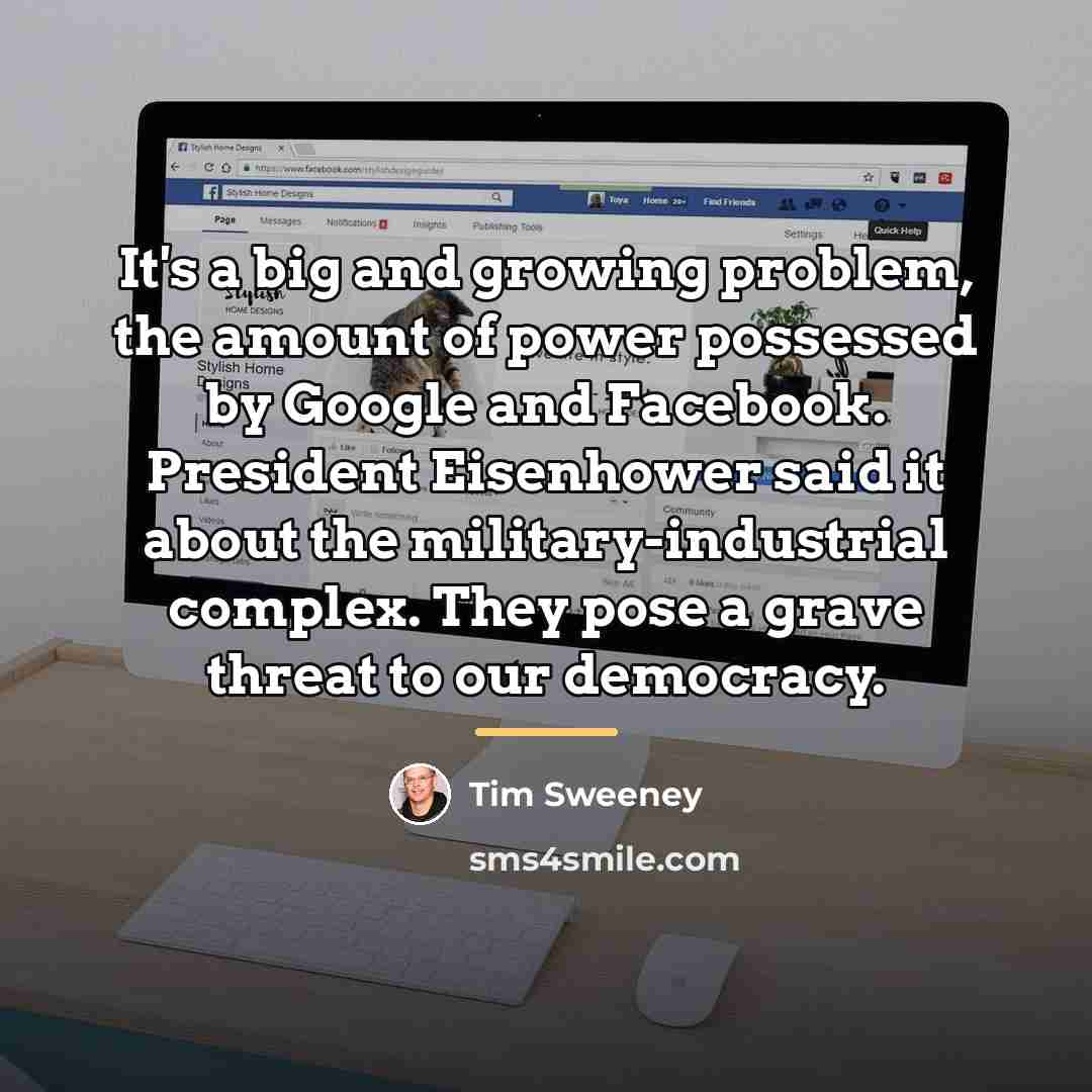 “It's a big and growing problem, the amount of power…” quote by Tim Sweeney