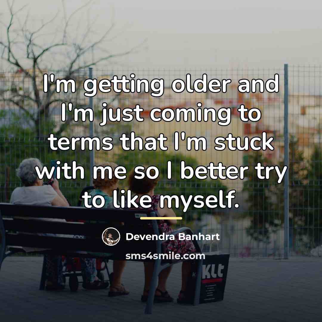 “I'm getting older and I'm just coming to terms that…” quote by Devendra Banhart