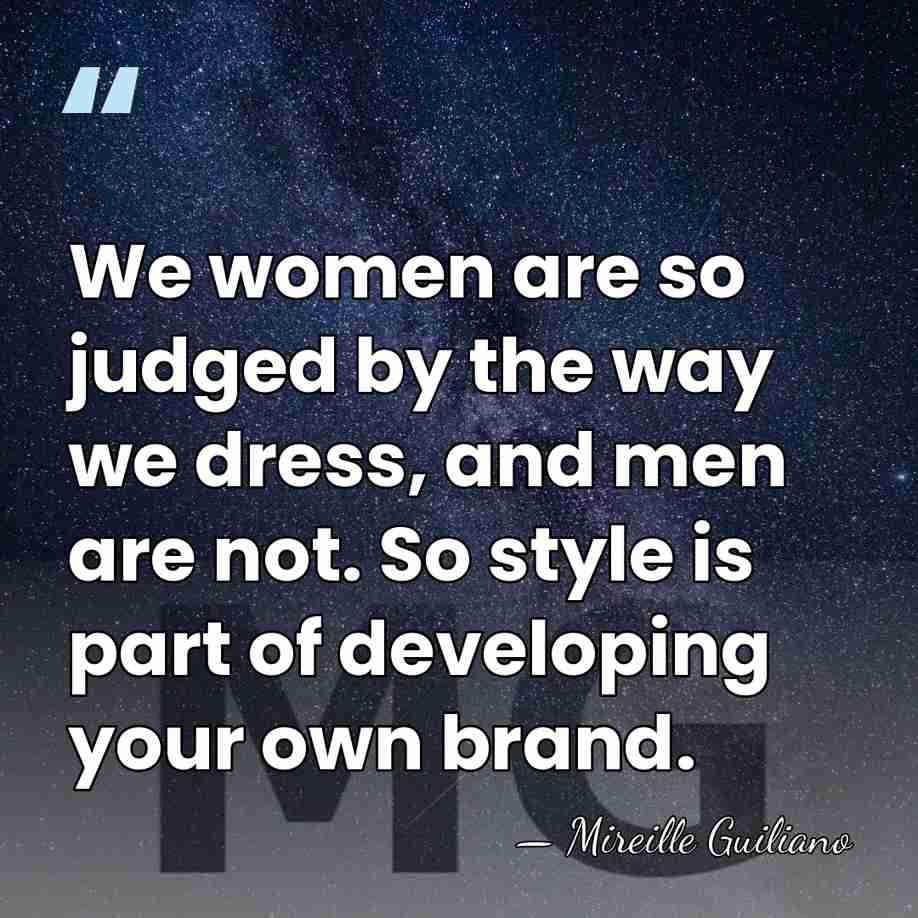 We women are so judged by the way we dress, and men&hellip; - Mireille Guiliano