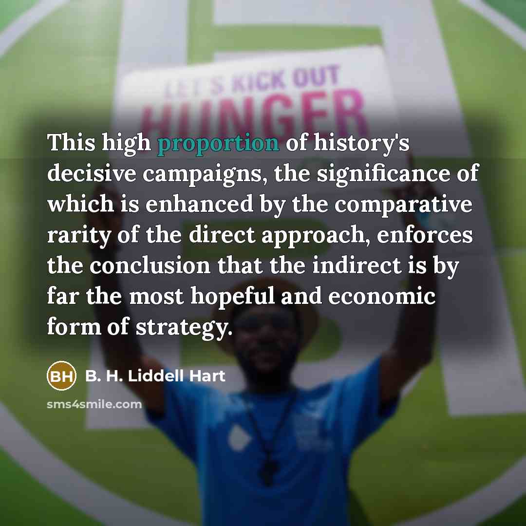 “This high proportion of history's decisive campaigns, the significance of…” quote by B. H. Liddell Hart