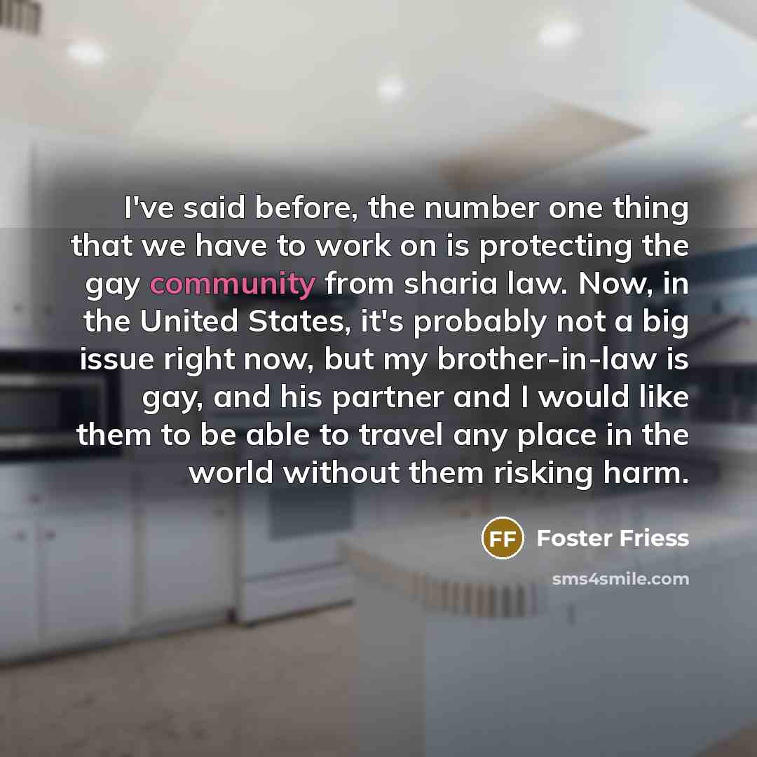 “I've said before, the number one thing that we have…” quote by Foster Friess