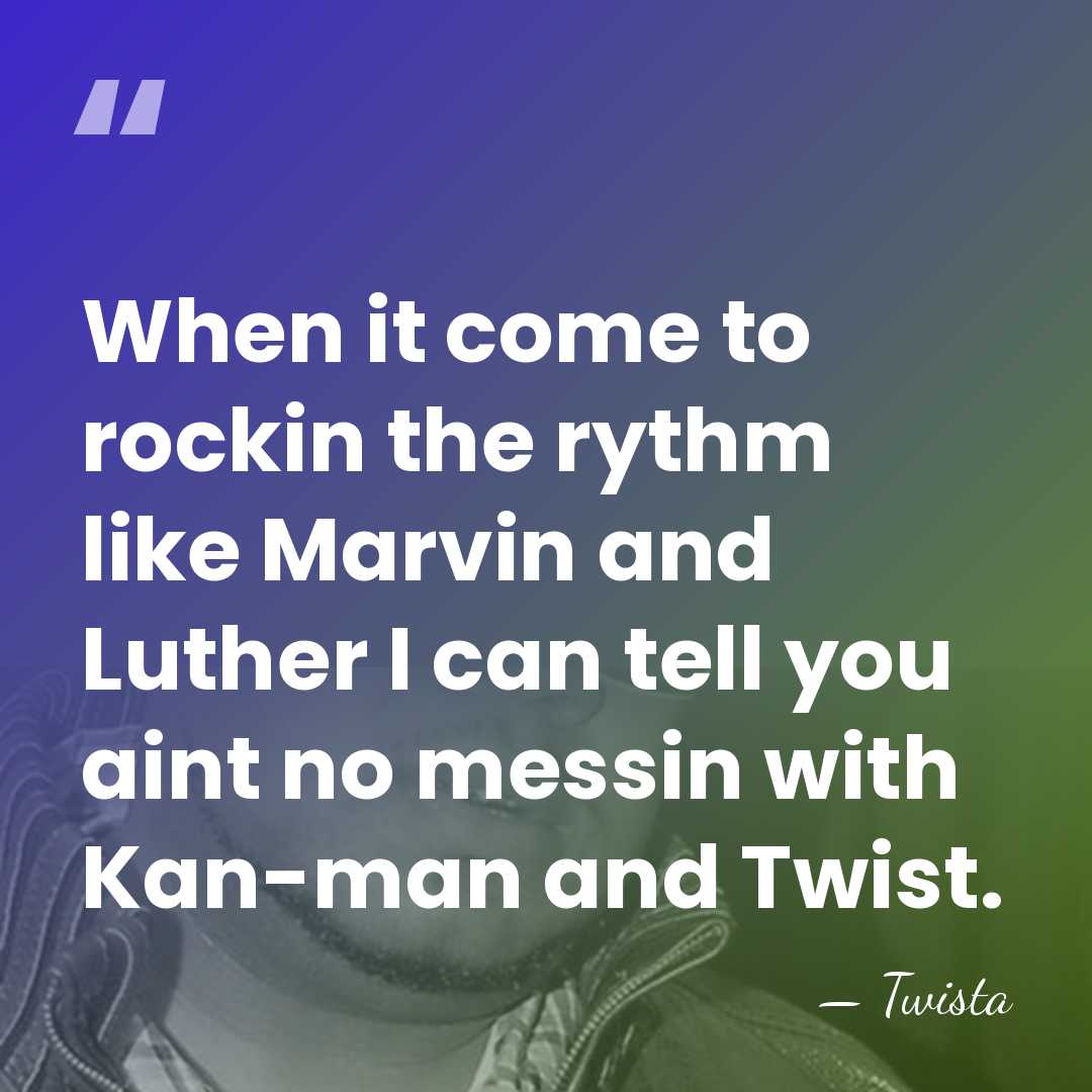 When it come to rockin the rythm like Marvin and Luther I&hellip; - Twista