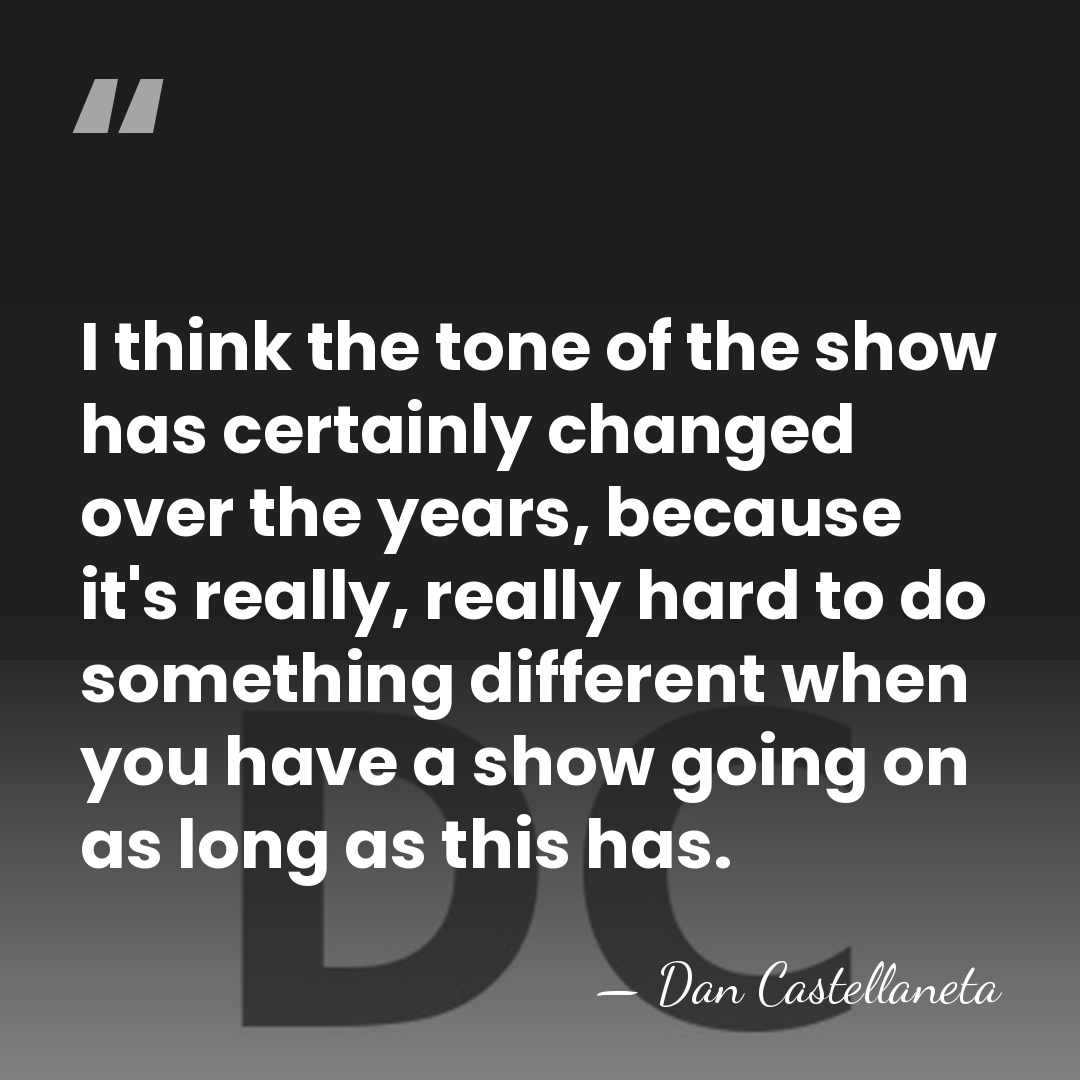 I think the tone of the show has certainly changed over the&hellip; - Dan Castellaneta