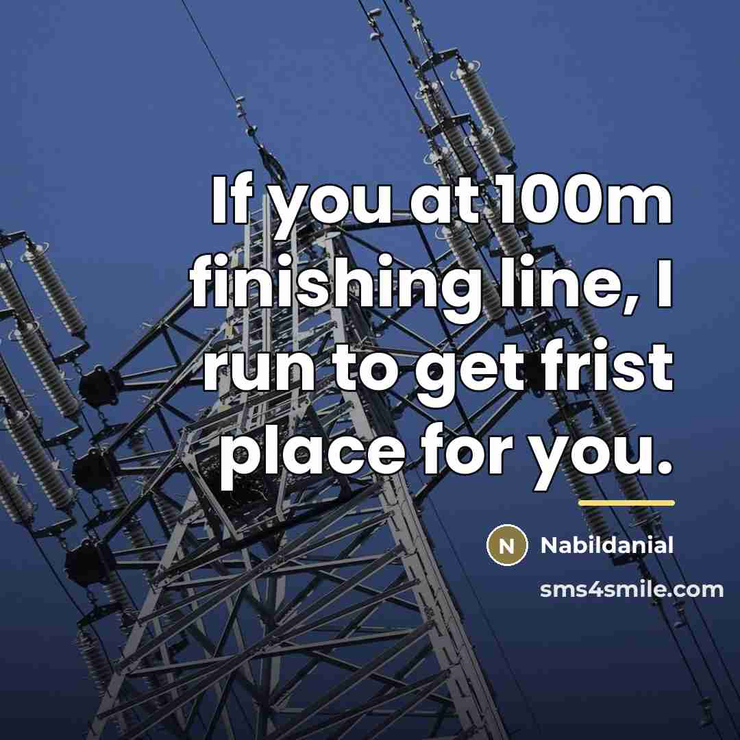 “If you at 100m finishing line, I run to get…” quote by Nabildanial