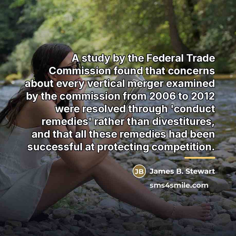 “A study by the Federal Trade Commission found that concerns…” quote by James B. Stewart