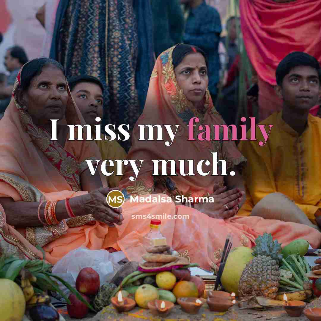 “I miss my family very much.…” quote by Madalsa Sharma