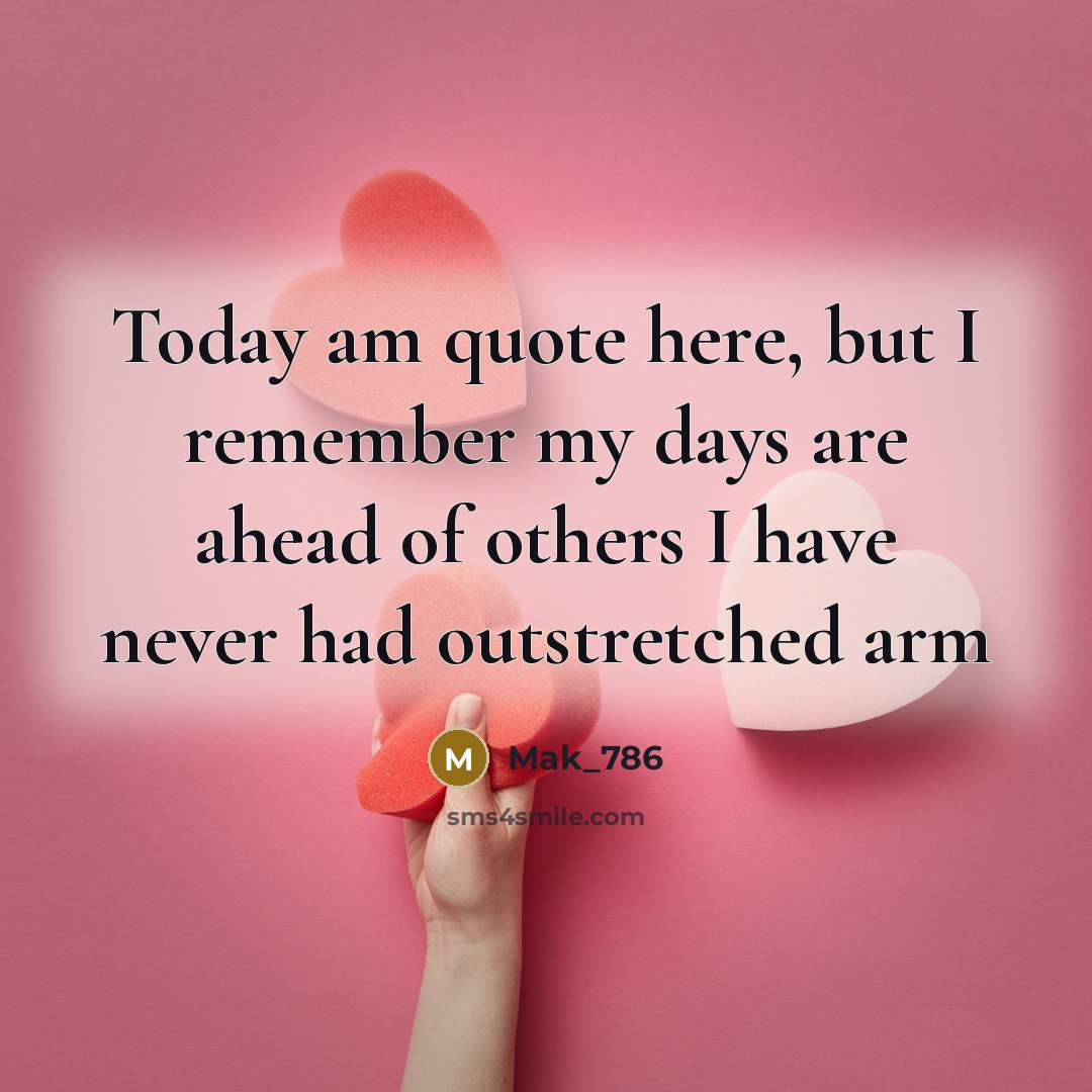 “Today am quote here, but I remember my days are…” quote by Mak_786