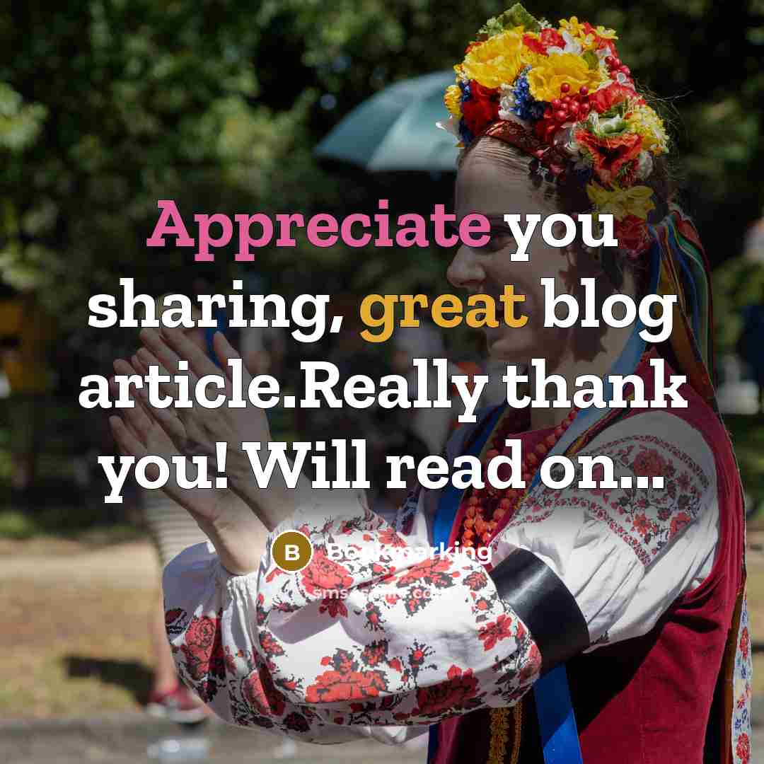 “Appreciate you sharing, great blog article.Really thank you! Will read on...” quote by Bookmarking