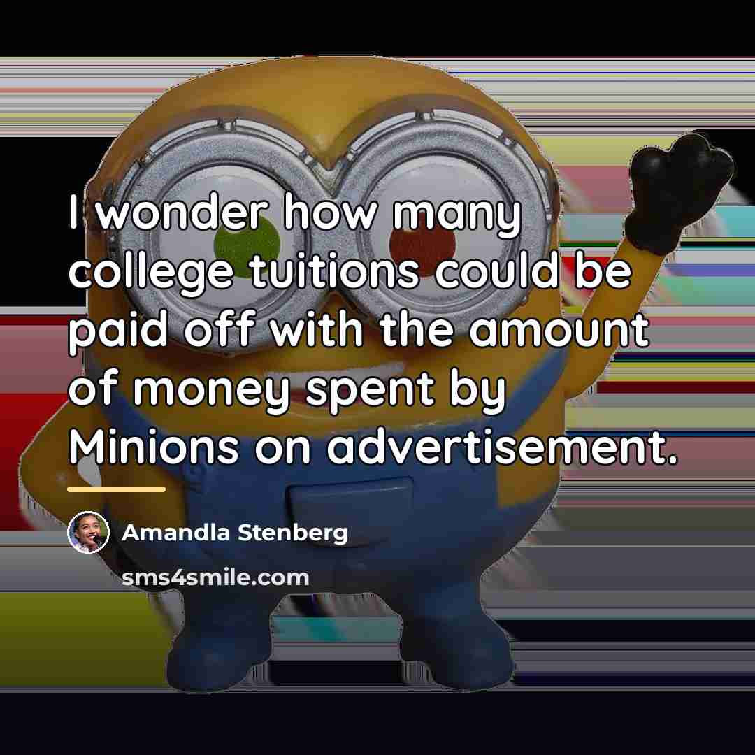 “I wonder how many college tuitions could be paid off…” quote by Amandla Stenberg
