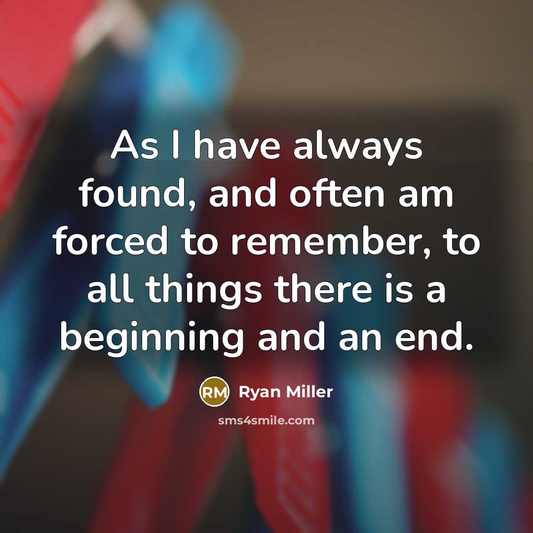“As I have always found, and often am forced to…” quote by Ryan Miller