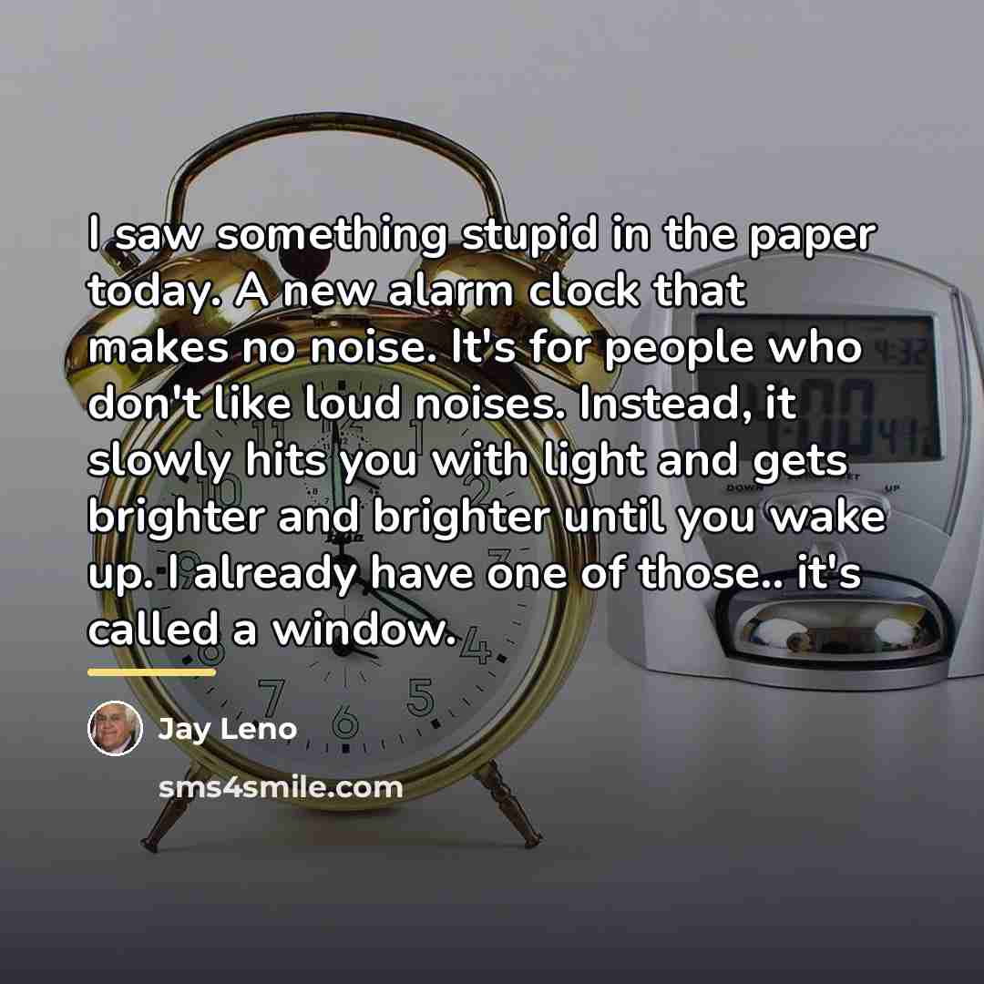 “I saw something stupid in the paper today. A new…” quote by Jay Leno