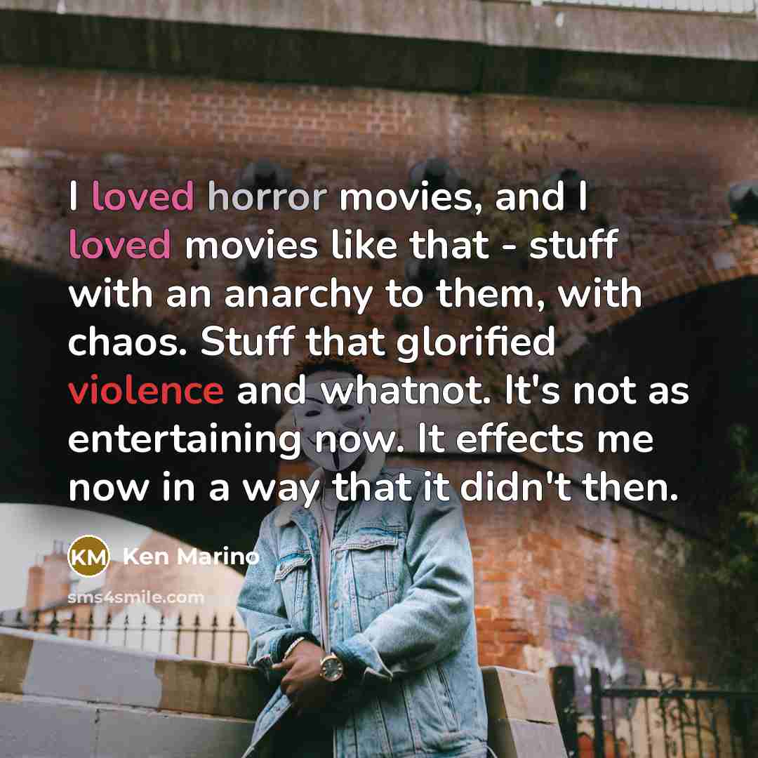 “I loved horror movies, and I loved movies like that…” quote by Ken Marino