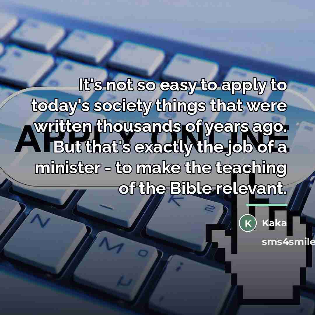 “It's not so easy to apply to today's society things…” quote by Kaka