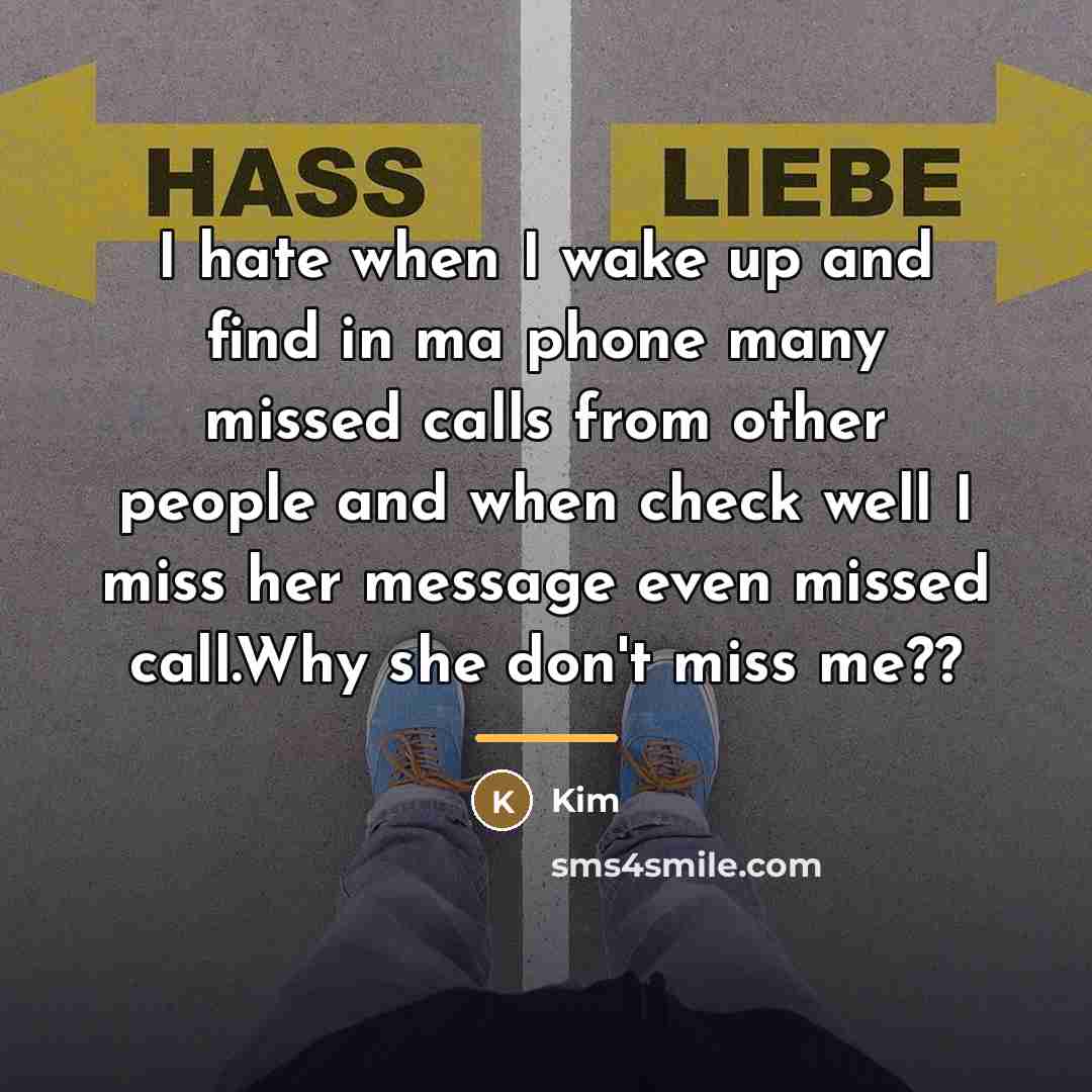 “I hate when I wake up and find in ma…” quote by Kim