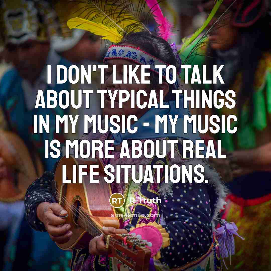 “I don't like to talk about typical things in my…” quote by R-Truth
