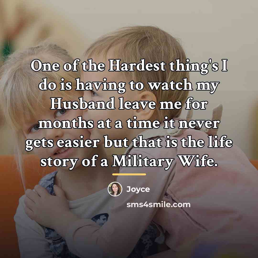 “One of the Hardest thing's I do is having to…” quote by Joyce