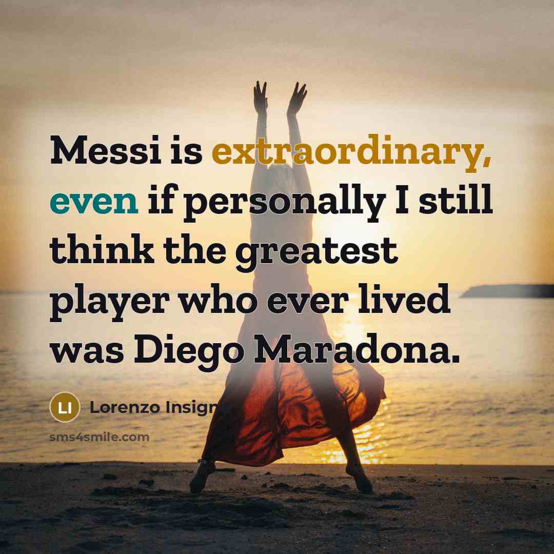 “Messi is extraordinary, even if personally I still think the…” quote by Lorenzo Insigne