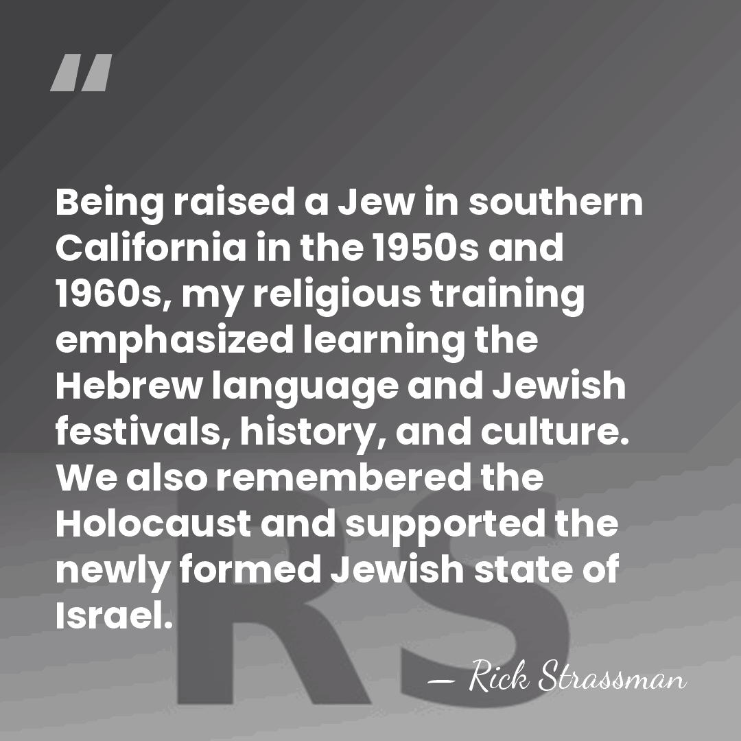 Being raised a Jew in southern California in the 1950s and 1960s,&hellip; - Rick Strassman