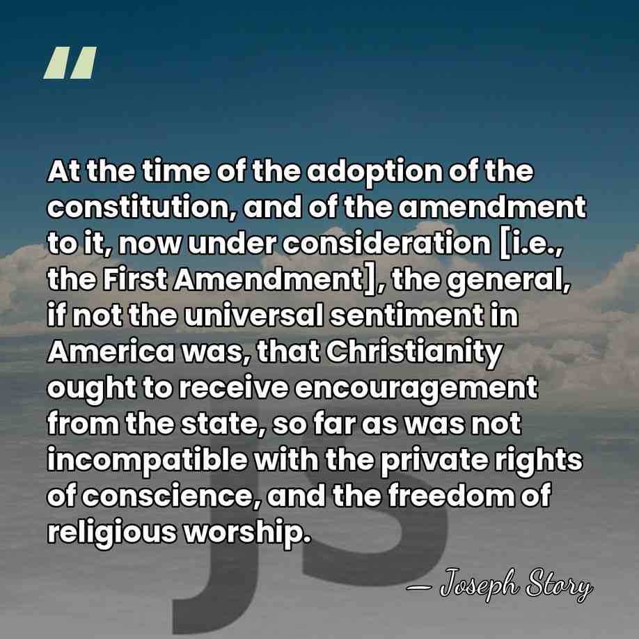 At the time of the adoption of the constitution, and of the&hellip; - Joseph Story
