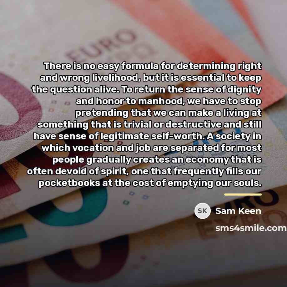 “There is no easy formula for determining right and wrong…” quote by Sam Keen