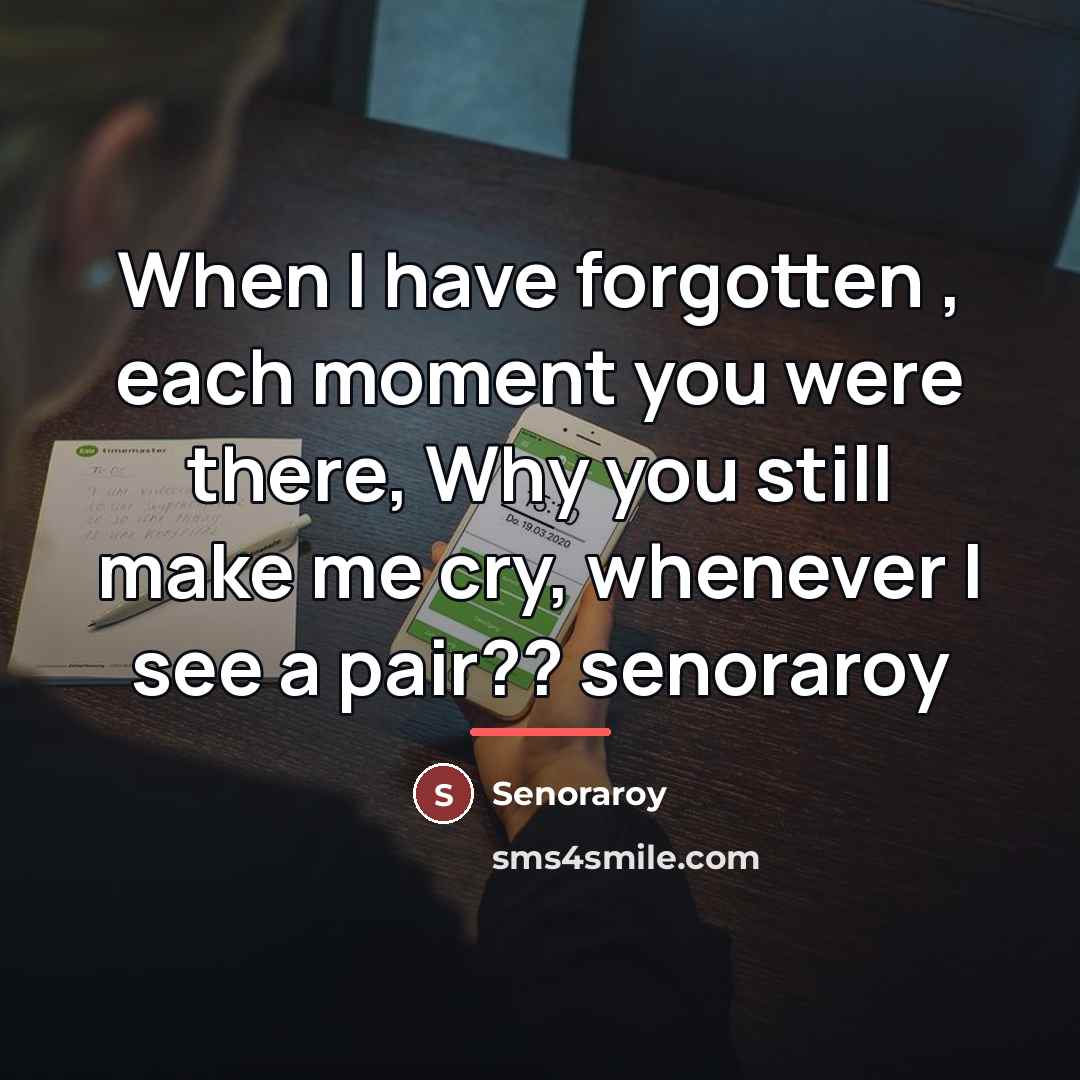 “When I have forgotten , each moment you were there,…” quote by Senoraroy