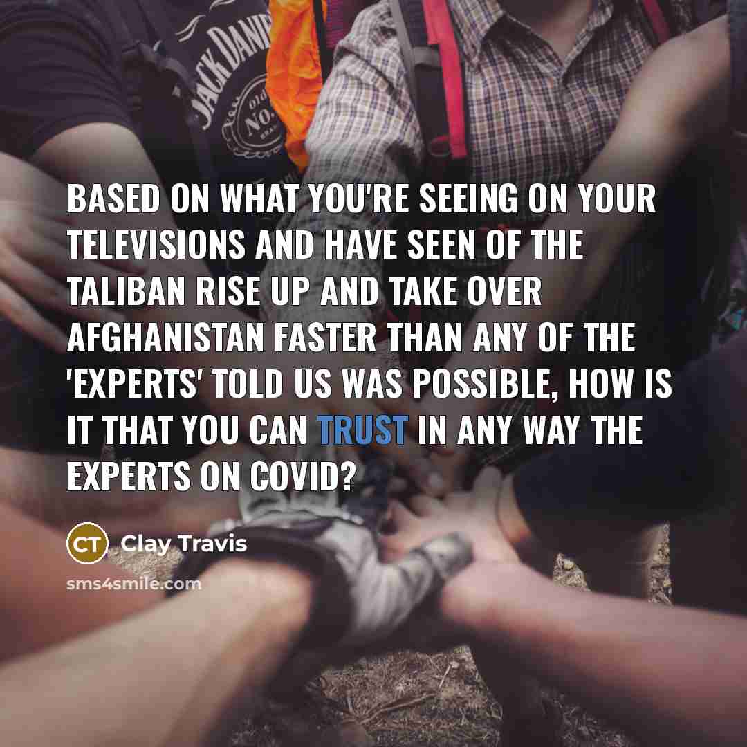 “Based on what you're seeing on your televisions and have…” quote by Clay Travis